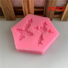 Baking Moulds 1/3PCS Shape Gothic Flower Cross Cake Mold Silicone Fondant Chocolate Making Tools Resin Art Ornaments Hand Decoration