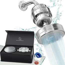 Aquahomegroup Filtered Set 20+3 Grade Suitable for Removing Chlorine and Harmful Substances From Hard Water - Shower Head Philtre High Output