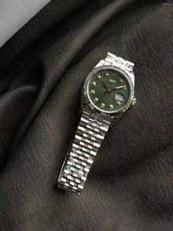Wristwatches Luxury MZS Datejust 36 Ladies Women's Watch Palm Diamond Dial The Manual Mechanical 3235 Movement Waterproof 24 Months War