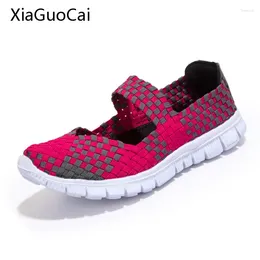 Sandals 2024 Elastic Band Summer Mother Roma Style Mixed Colours Women Flat Breathable Waterproof Beach Shoes 1109 35