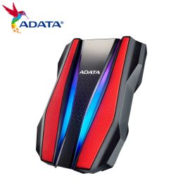Drives ADATA HD770G Hard Drive IP68 HDD External Solid State Disc 1TB 2TB Red Black USB 3.2 Gen1 (USB 5Gbps) Disc for Desktop Laptop PC