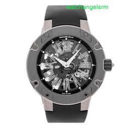 Crystal Automatic Wrist Watch RM Wristwatch RM033 Ultra Thin Automatic Titanium Men's Watch RM033 Al Ti