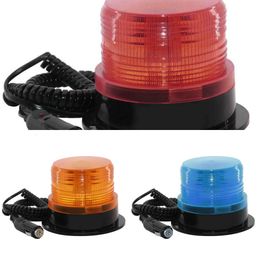 Upgrade Car Strobe Light Emergency Car Rotating Traffice Indication Car Flash Beacon Light LED Orange Blue Red Flash Car Warning Light