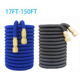 Reels High Quality 25150ft Magic Expandable Garden Hose Flexible Garden Hose High Pressure Hose Car Wash For Garden Watering Supplies