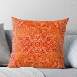 Pillow Orange Heritage Oriental Bohemian Traditional Moroccan Style Throw Luxury Cover S For Children