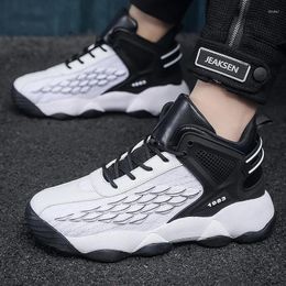 Casual Shoes Breathable Non-slip Sole Comfortable Man Long Ankle Boots Green Sneakers Sport Sneachers Outings Workout Zapatos