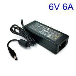 Adapter 6V 6A 36W AC DC Adaptor With IC Chip Power Supply Adapter 6V6A Charger Transformer For LED Strip Light CCTV 5.5*2.5mm