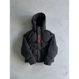 New 2.0 Hooded Puffer Mens Hooded Embroidered Jacket Original Uk Drip Drill