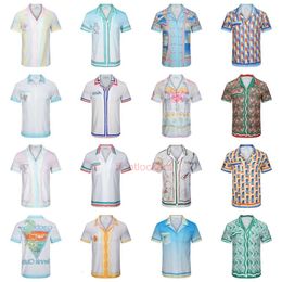polo casa blanca mens t shirt Long term availability of short sleeved shirts Hawaiian beach travel fashion floral shirts half sleeved mens shirts