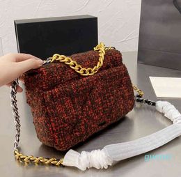 2024 Gold Chain Designer Shoulder Bags Lady Luxurys HandBag Diamond Crossbody Bags Lady Purse