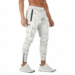 Fitn Yeni Avrupa ve Amerikalı Spor Erkekler Tulumları Dış Mekan Pantolonları Egzersiz Pantolon Elastik Pantolon A4UL#