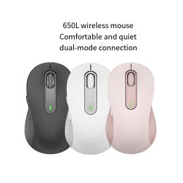Mice 2.4G Mouse M650L Bluetooth Dual Mode Wireless 6Button Mouse Home Office Business Wireless Mute Mouse Computer Peripherals
