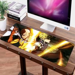 Pads SIANCS 70x30cm Grande ONE PUNCHMAN Mouse Pad XL Large Japanese Anime mousepad Gaming gamer Professional mouse mat Saitama Genos