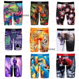 Psds Underpants Designer 3xl Mens Underwear Ps Ice Silk Underpants Breathable Printed Boxers with Package Plus Size New Printed Men 4659 846