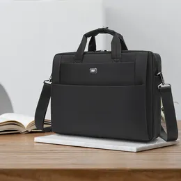 Wallets Multifunctional Oxford Men's Briefcase Business 15.6 "Inch Laptop Bag Office Man Handbag Large Capacity Crossbody Shoulder