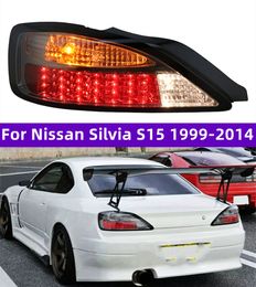 Auto Taillight For Nissan Silvia S15 1999-2014 Refit Tail Lights LED Turn Signal Dynamic DRL Taillight Reverse Lights