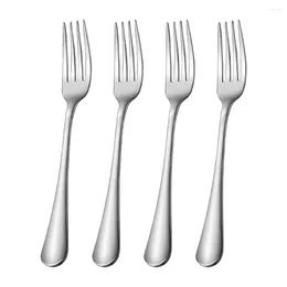 Forks Dessert Stainless Steel Silverware Serving Set Packing Of 4 Table For Home Restaurant Office School And More