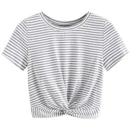 Hot Sale Women T-shirts Short Sleeved Patchwork Polo-neck t Shirt Sweet Casual Crop Top Tshirt