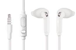 Inear Earphone White for Samsung Galaxy S6 Wired Headset with Mic 35mm Jack Headphone for Cell Phone Adjustable Volume 804716933