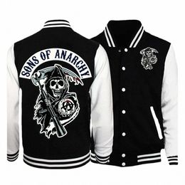 2024 Ss of Anarchy Baseball Jacket Coat Hoodie Men Women Print Sport Baseball Uniforms Motorcycles Coats Cardigan Clothes Top G7wQ#