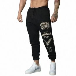 2024 Pantaloni da jogging da uomo Pantaloni sportivi da corsa Pantaloni da allenamento Fitn da palestra Maschile Casual Fi Stampa Pantaloni da abbigliamento sportivo Pantaloni sportivi A1UZ #