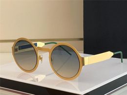 New fashion design sunglasses 2234 round metal frame retro style coated lens avantgarde popular uv 400 lens sell whole ey3876391