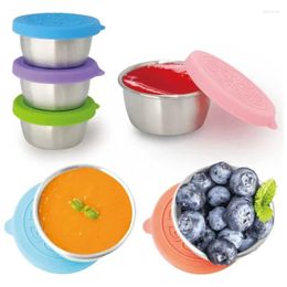 Dinnerware Stainless Steel Container Fruit Snack Box Small Storage Freezer Crisper Outdoors Child Fresh Lunch Bento