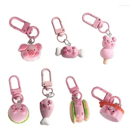 Keychains Multifunctional Pig Keyring Decorative Bag Pendant Keychain Backpack Pendants Suitable For Keys And Backpacks