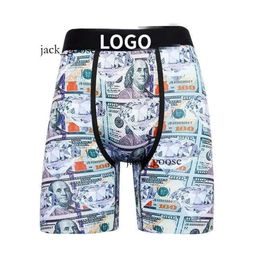 Men Underpants Designer 3xl Mens Underwear Ps Ice Silk Underpants Breathable Printed Boxers with Package Plus Size New Printed Psds 7577 643