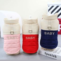 1pc Color Block Pet Coat for Autumn and Winter Dog Warm Clothes