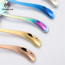 Spoons 1PCS Cute Dog Shape Dessert Snack Scoop Mirror Polishing For Home Kitchen Office Bar Party Gadget Teaspoon Tableware