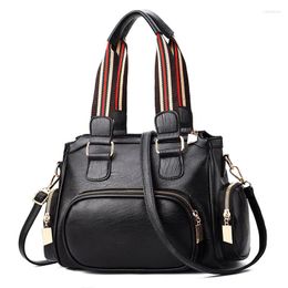 Shoulder Bags Ladies Casual Soft Leather Large Bag 2024 European And American Trend Large-capacity Hand-held One-shoulder Messenger Women