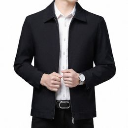 luxury Casual Solid Busin Men's Jacket Social Jacket Men New Casual Men's Office Dr Coat Blazers for Men Clothing Black XL y0uB#