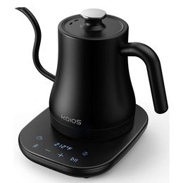 Gooseneck Kettle with Temperature Control, 27 Ounce (approximately 765.4 Grams) Fast Heating Electric Kettle, Used for Pouring Coffee/tea, Automatic Closing and