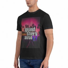 grand Theft Auto Gta T Shirt Men Street Lg With Gta 6 T Shirt Loose Breathable Comfortable Cott Plus Size Men Tee Top P9bm#