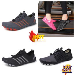 New casual swimming GAI water wading shoes five finger fitness outdoor couples beach diving and river tracing shoes