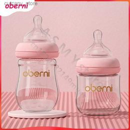 Baby Bottles# Baby Glass Bottle/120ML150ML Antibacterial Bottle/Anti Asphyxia Nursery Bottle/BPA Free/0-3 Months Infant Use L240327
