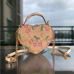 2024 New Fashion Women Handbag Classic Shoulder Bags Love Ladies Crossbody Heart-shaped Bag Wallet Handbags Leather Wallets Designer Coin Purse