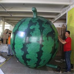 3m 10ft High Inflatable Balloon Watermelon Fruit With Blower For Inflatables Nightclub Outdoor Stage Christmas Decoration