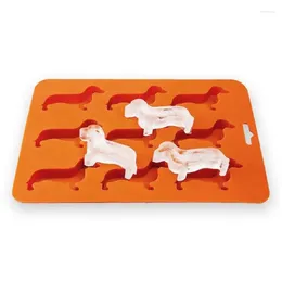 Baking Moulds Dachshund Chocolate Cake Moulds Beer Mould Party Fondant Cooking Decorating Tools Drop