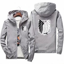 new Outdoor Travel Attack Titan Men's Hooded Jacket Spring Fall Zipper Hooded Lightweight Comfortable Cam Hiking Jacket j9Hj#