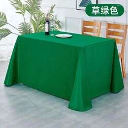 Table Cloth Rectangular Dessert Tablecloth Office Meeting Advertising Campaign Wedding Circular Black