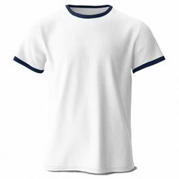 men's 100% Cott T-Shirt Classic Oversized Vintage Old Shcool Solid Tees for Men Women Summer Tops U44F#