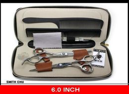 Hair Scissors suit Home Scissors 60 INCH Blue stone SMITH CHU 1setlot NEW8928643