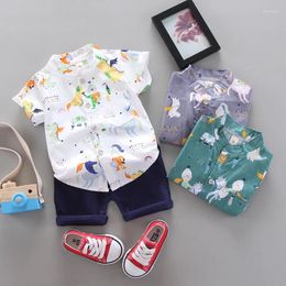 Clothing Sets Baby Boy's Suit Summer Casual Clothes Set Top Shorts 2PCS For Boys Infant Suits Kids