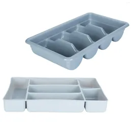 Forks Silverware Organizer Cutlery Box Drawer Storage Organization Wear Resistance Utensil Holder Flatware Tray