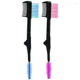 Makeup Brushes Double Ended Eyebrow Comb Brush Beauty Eyelash Applicator Professional Make Up Tool