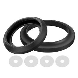 Covers 6pcs Toilet Flush Ball Seal Compatible Toilet Thetford Cassette Lip Seal RV Toilets Replacement Gasket Kit Home Accessories