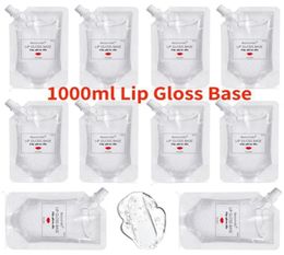 1000ml DIY Clear Lipgloss Base Oil NonStick Moisturizing Lipstick Material Gel Lip Gloss Handmade Liquid Makeup15968022