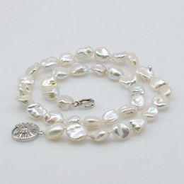 Pendants Women's Necklace White Sky Pearl Personality Irregular Small Baroque Classic Wedding Jewellery